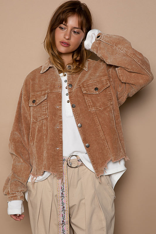 sherpa trucker jacket womens - Autumn Grove Clothing
