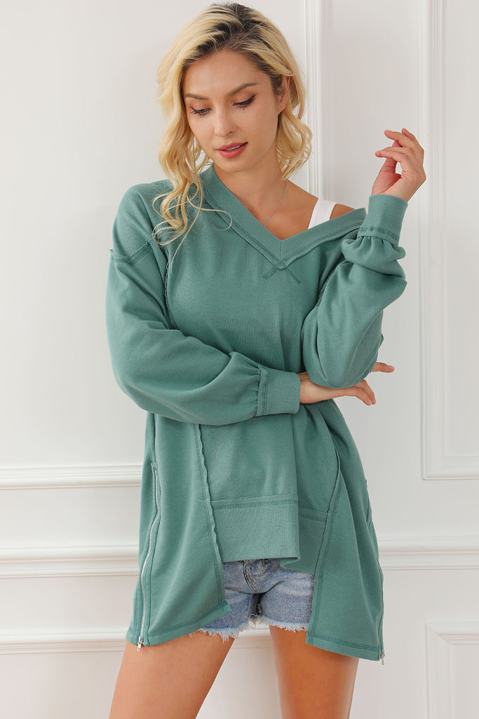 Seafoam Green Sweatshirt | SeaFoam Hoodie | Autumn Grove Clothing