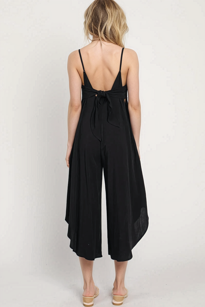 Sunshine Breeze Tie Back Jumpsuit – Autumn Grove Clothing