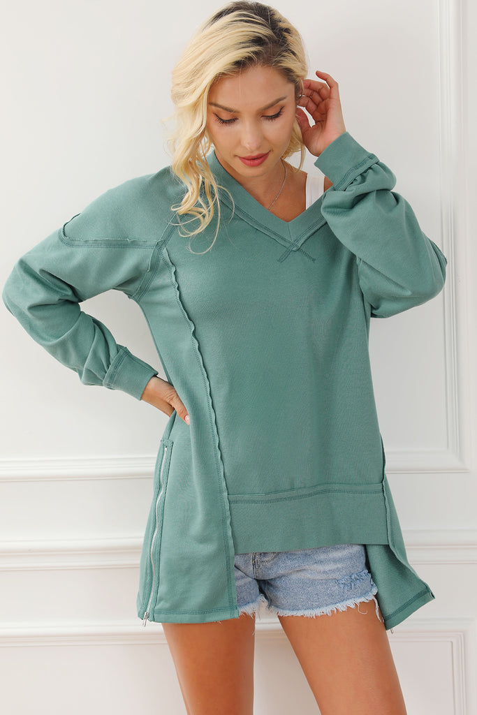 Seafoam Green Sweatshirt | SeaFoam Hoodie | Autumn Grove Clothing