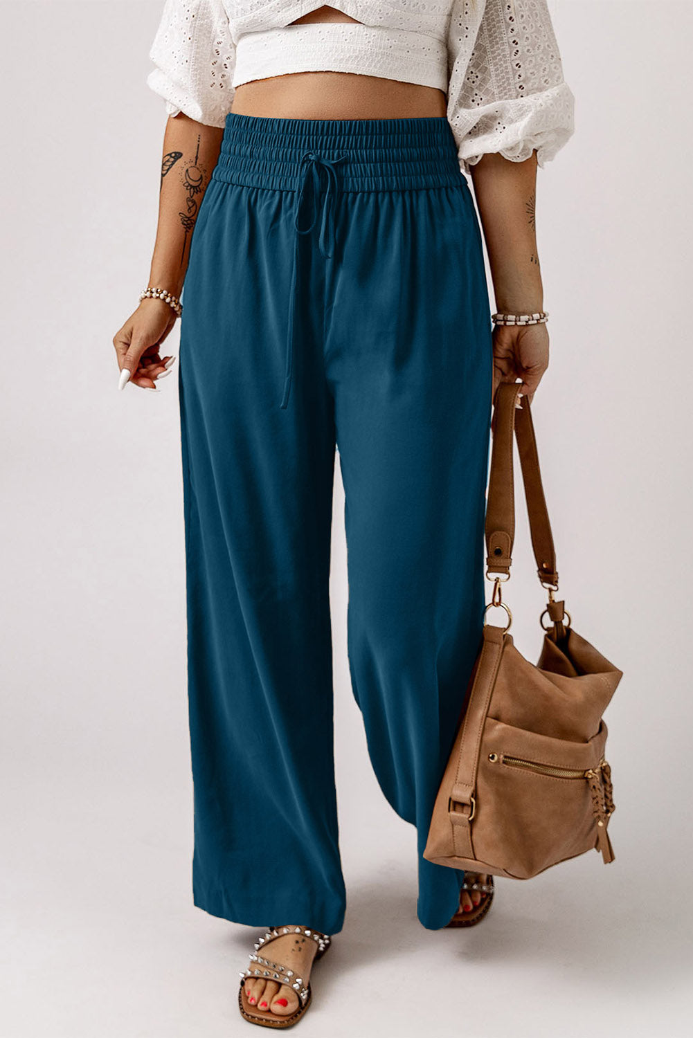 casual wide leg pants 