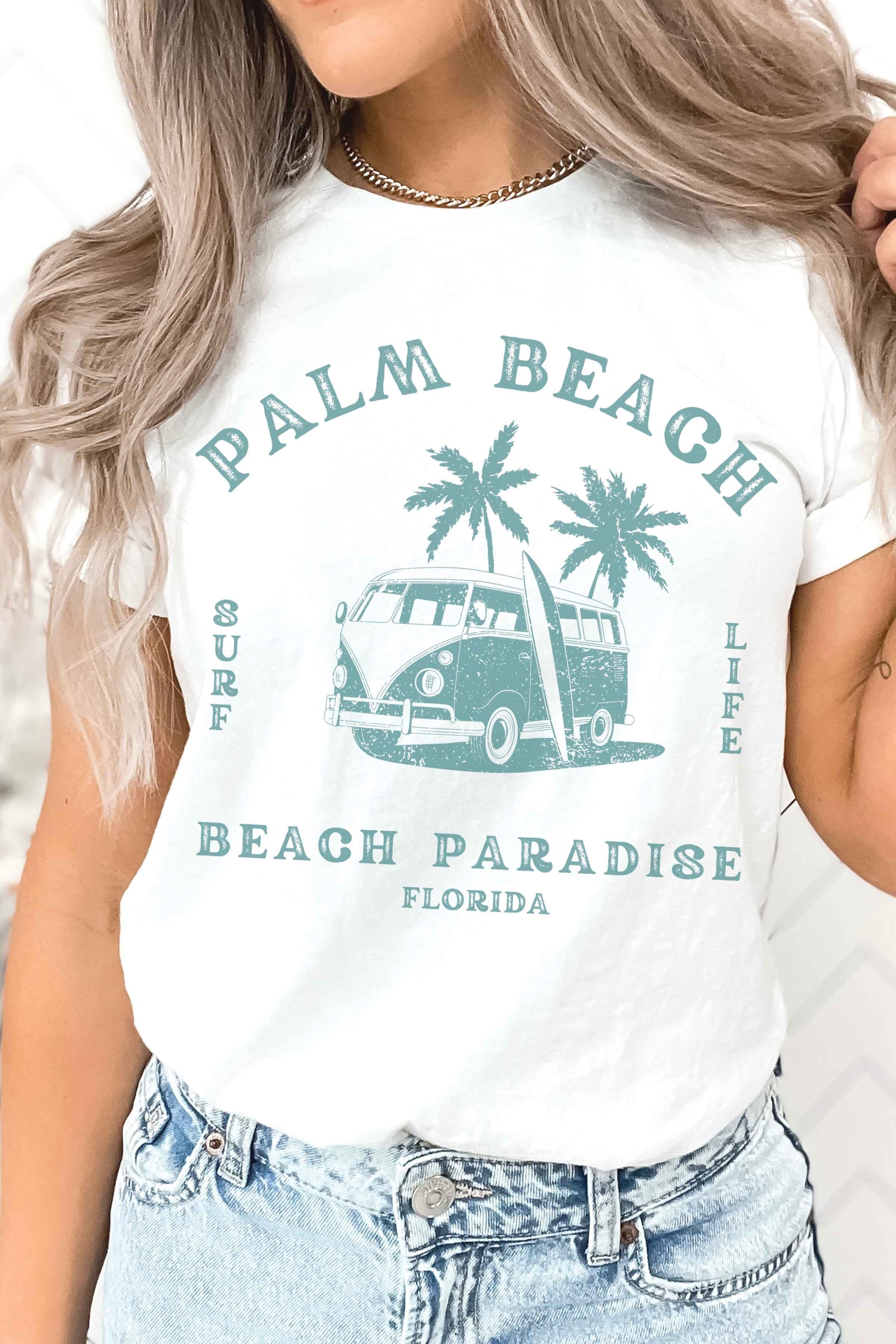 Palm Beach Graphic Tee | Graphic Tees – Autumn Grove Clothing
