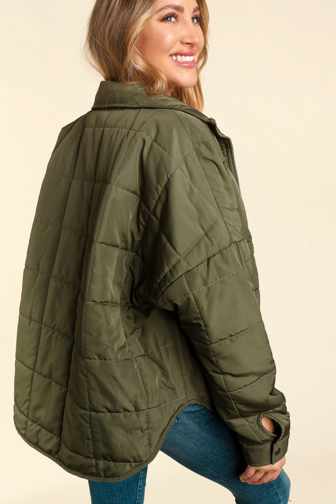 Womens Quilted Jacket - Autumn Grove Clothing