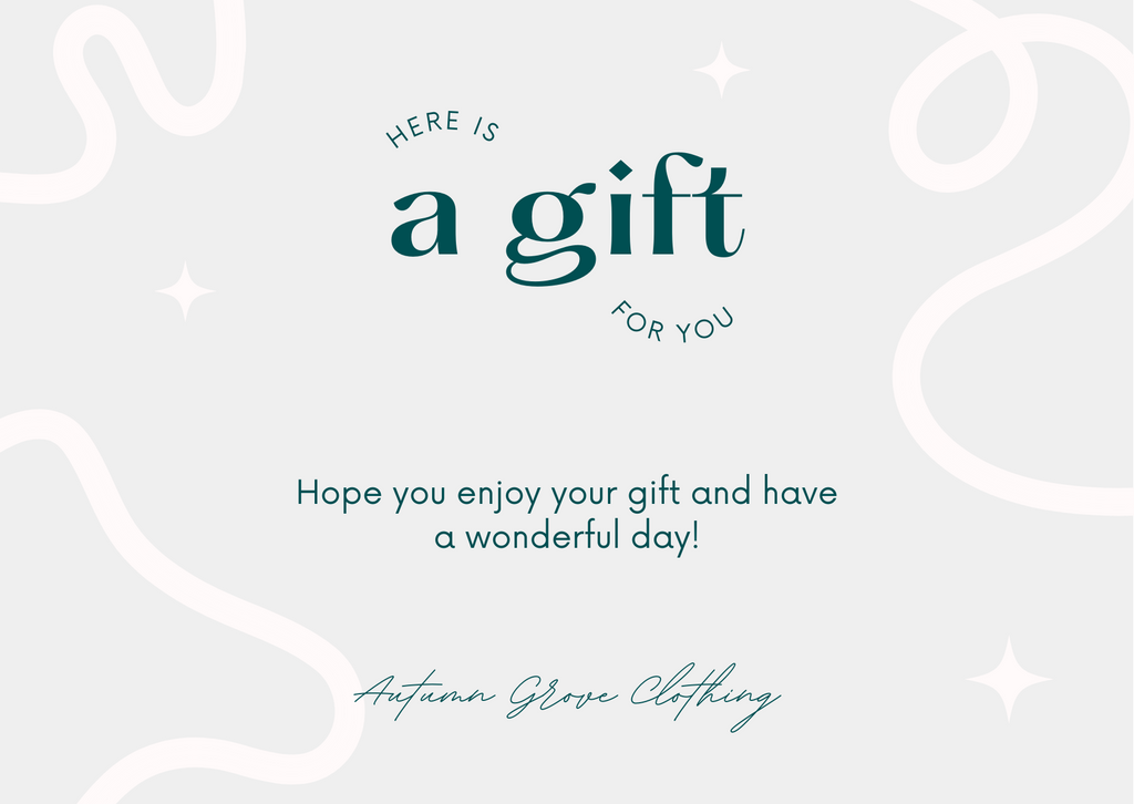 neutral playful giftcard