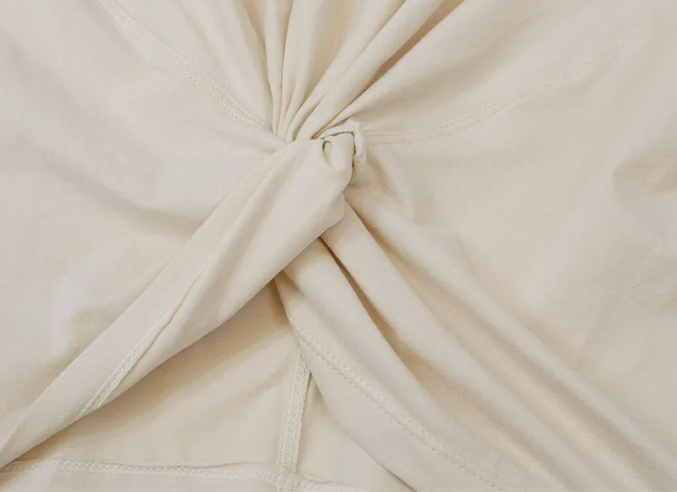 Crescent Stretch Sports Top | Tie Front Top – Autumn Grove Clothing