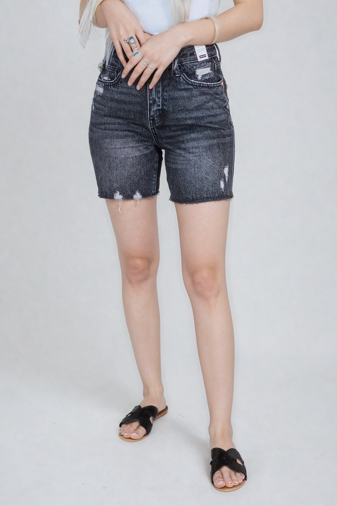 Judy Blue Distressed Shorts – Autumn Grove Clothing